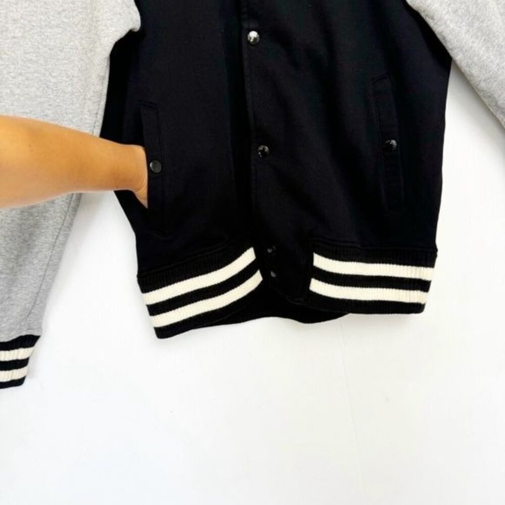 Rag & Bone Arden Retro Varsity Button Up Jacket L… - image 7